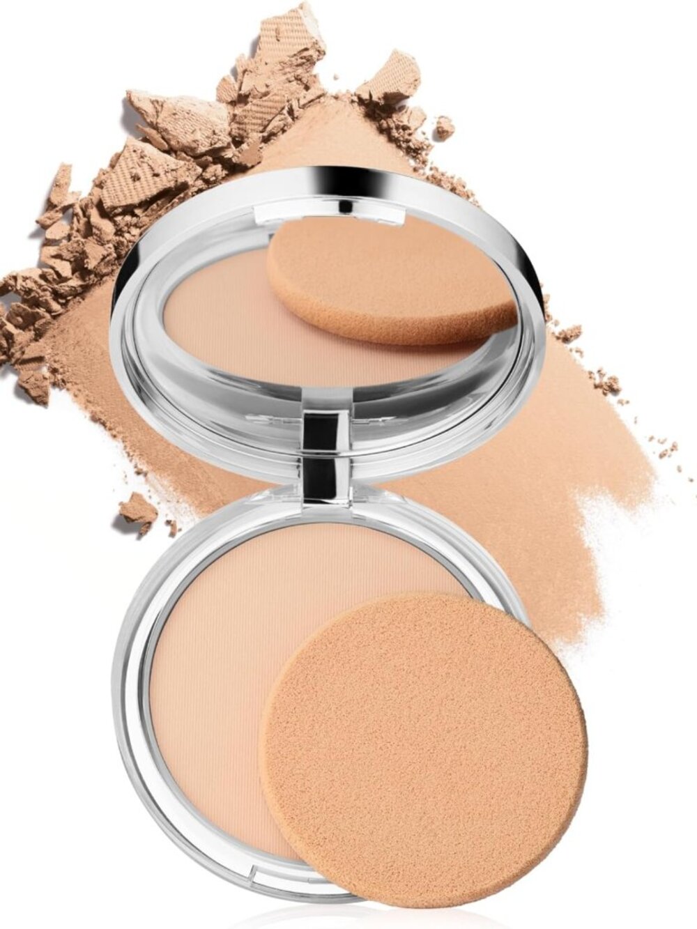 2-in-1 Powder Foundation Makeup | Medium Coverage, Matte Finish, 0.35 oz